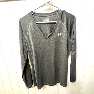Women’s Grey Under Armour Lone Sleeve